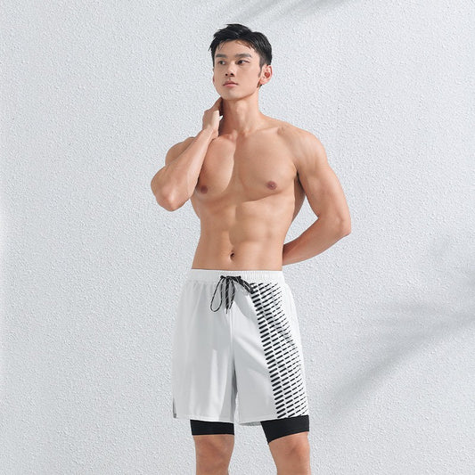 Men's Casual Minimalist Printed Beach Pants